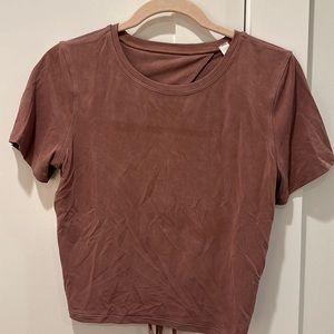 lululemon Open Tie-Back shirt